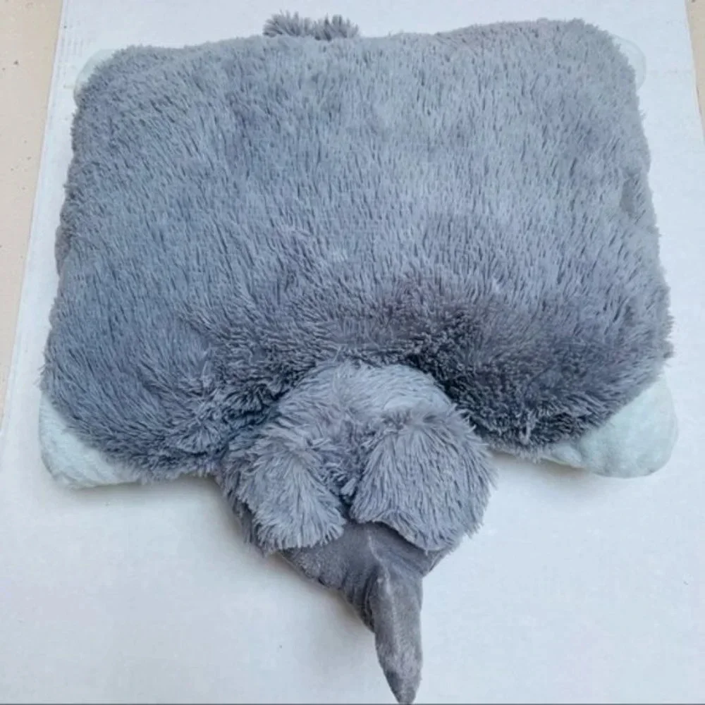 Elephant Pillow Pets Plush Stuffed Animal Kids Toy Cuddle Gift Travel Vacation